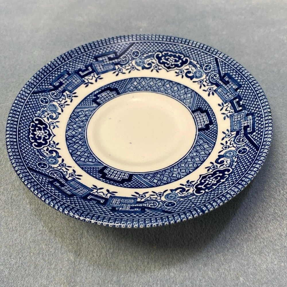 Blue Willow Churchill Coffee Cup Made in England